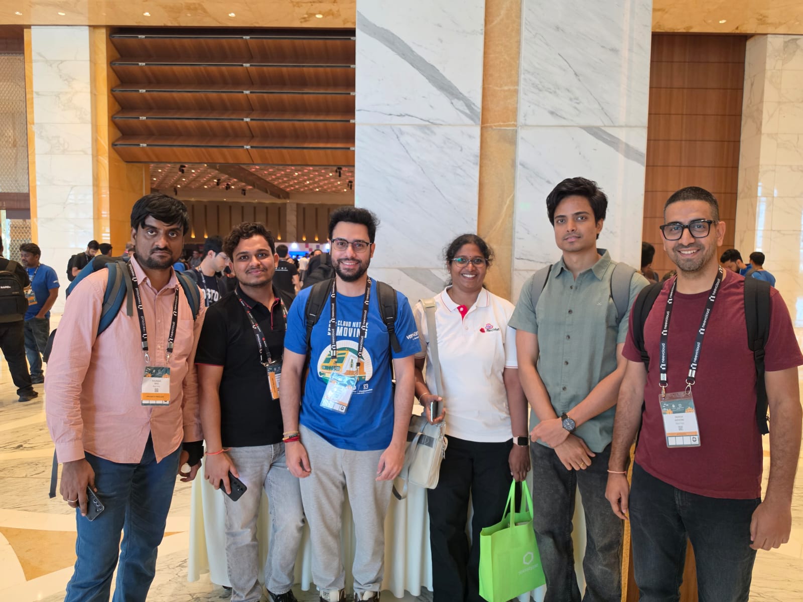 Red Hat team at KubeCon India 2026